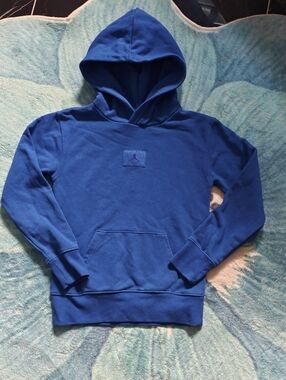 Jordan Royal Blue Pullover Hoodie for Kids